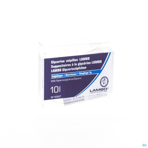GLYCERINE LAMBO SUPPO CONIQUE BB 10 GLYCERINE LAMBO SUPPO CONIQUE BB 10