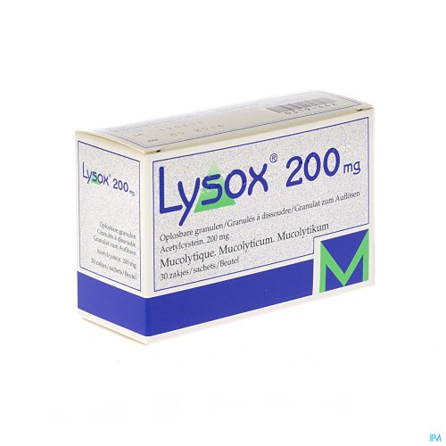 LYSOX GRAN SACH 30X200MG