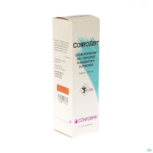 CONFOSEPT EAU OXYGENEE 1 X 120 ML CONFOSEPT EAU OXYGENEE 1 X 120 ML