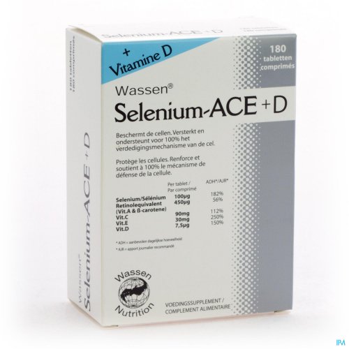 SELENIUM ACE+D COMP. 180