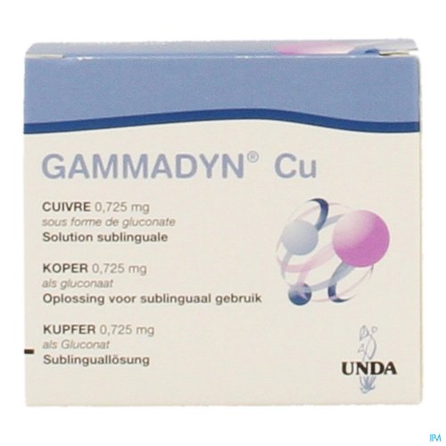 GAMMADYN AMP 30 X 2 ML CU UNDA GAMMADYN AMP 30 X 2 ML CU UNDA