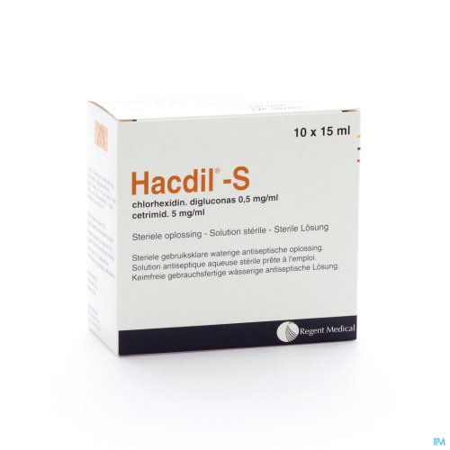 HACDIL-S 10X 15ML UD BOTTELPACK HACDIL-S 10X 15ML UD BOTTELPACK