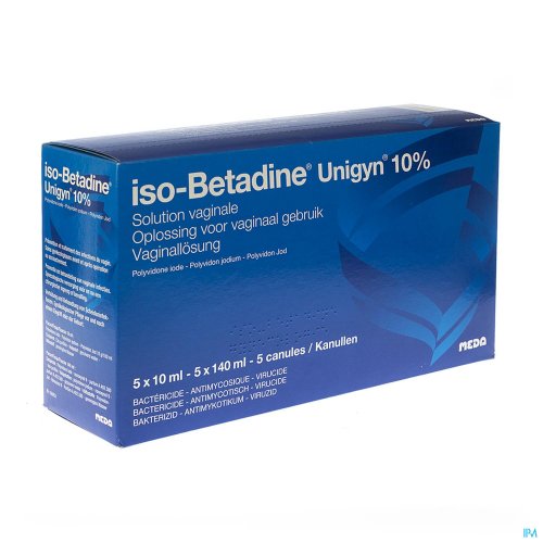 ISO BETADINE UNIGYN 5MONODOS+5CANUL ISO BETADINE UNIGYN 5MONODOS+5CANUL