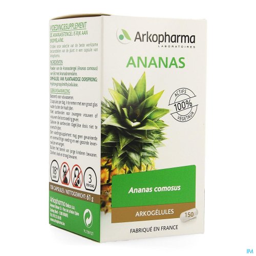 ARKOGELULES ANANAS VEGETAL 150