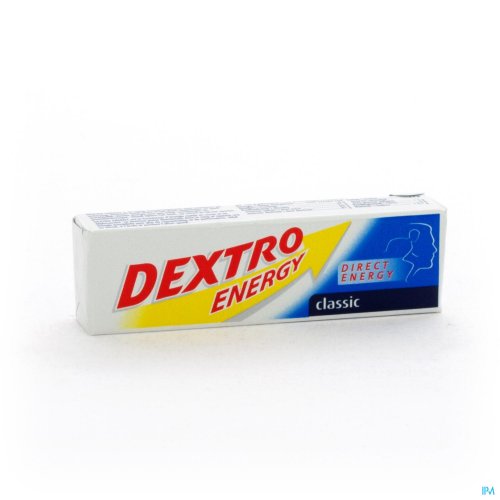 DEXTRO ENERGY STICK NATUUR 1X47G De klassieker onder de sticks. 14 tabletten van in totaal 47 gram, voor de snelle portie dextrose.