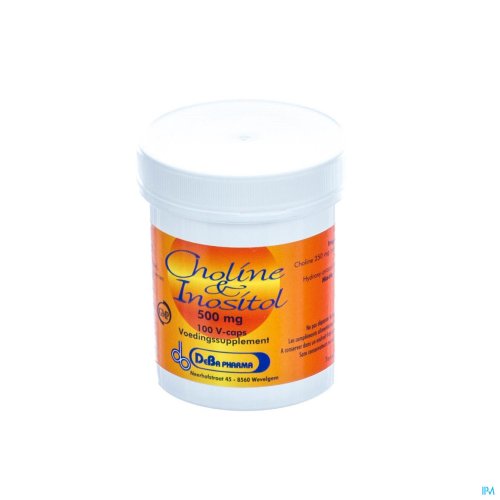 CHOLINE/INOSIT CAPS 100 DEBA Choline (Vitamine B4) en Inositol (Vitamine B7) zijn twee lipotrope stoffen, belangrijk bij de vetstofwisseling en bezitten tevens een reinigende werking. Choline verbetert het geheugen en concentratievermogen. Choline kan in het lichaam geoxideerd worden