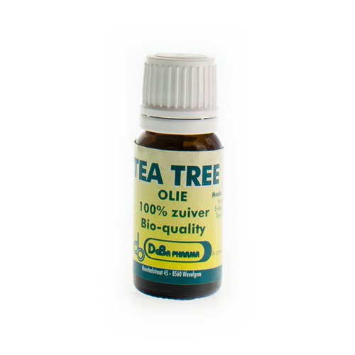 Tea Tree olie  is een 100% pure en natuurlijke etherische olie, gewonnen uit Tea Tree bladeren. Deze bladeren, afkomstig van bomen die enkel in Australië groeien, worden al eeuwen gebruikt door Aboriginals vanwege de zuiverende werking op de huid. 

Tea