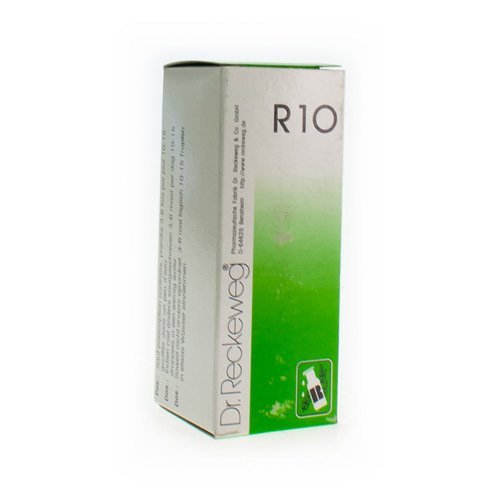 RECKEWEG DR. R10 GOUTTES 50ML Selon la conception homéopathique, les gouttes Dr. Reckeweg® R10 Klimakteran peuvent être
utilisées en cas de troubles dus à la ménopause (troubles du climatère) comme les bouffées
de chaleur, les sueurs.