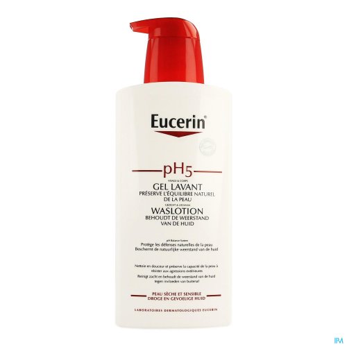 EUCERIN PH5 PEAU SENSIBLE SAVON LIQUID+POMPE 400ML