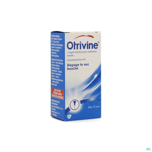 Otrivine fait partie du groupe des médicaments utilisés pour le traitement des symptômes de la congestion nasale. Il est indiqué chez les adultes et les enfants à partir de 12 ans. 