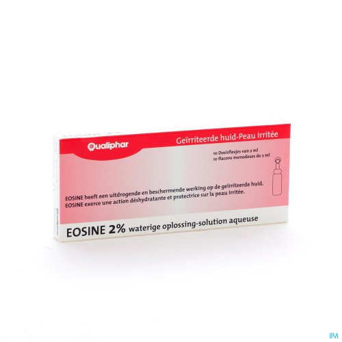 EOSINE 2% QUALIPHAR MONODOSISSEN AMP 10X2ML EOSINE 2% QUALIPHAR MONODOSISSEN AMP 10X2ML