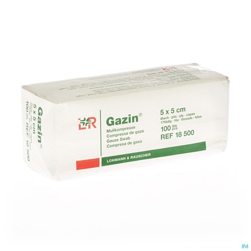 GAZIN CP N/STER 8P 5,0X 5,0CM 100 18500