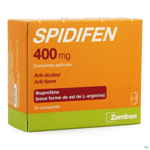 SPIDIFEN 400 COMP ENROB 24 X 400 MG