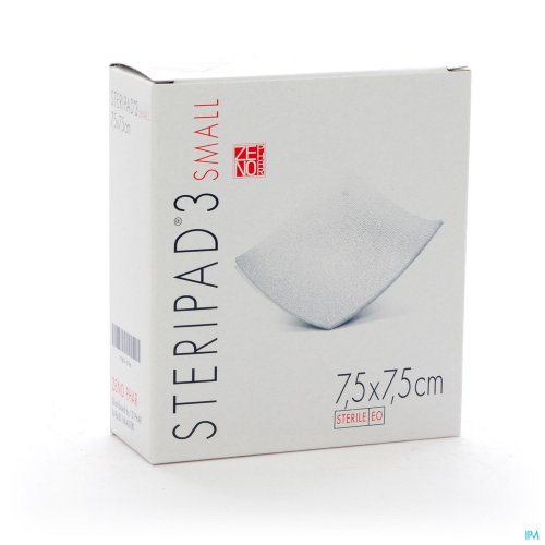 STERIPAD 3 SMALL 7,5X 7,5CM 20 KP STER