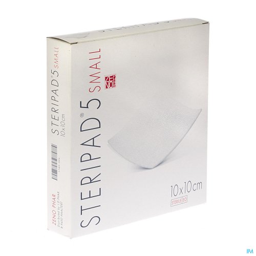 STERIPAD 5 SMALL 10,0X10,0CM 12 CP STER STERIPAD 5 SMALL 10,0X10,0CM 12 CP STER