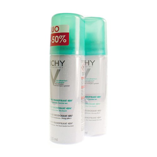 VICHY DEO TRANSP. INTENSE AEROSOL 24H DUO 2X125ML VICHY DEO TRANSP. INTENSE AEROSOL 24H DUO 2X125ML