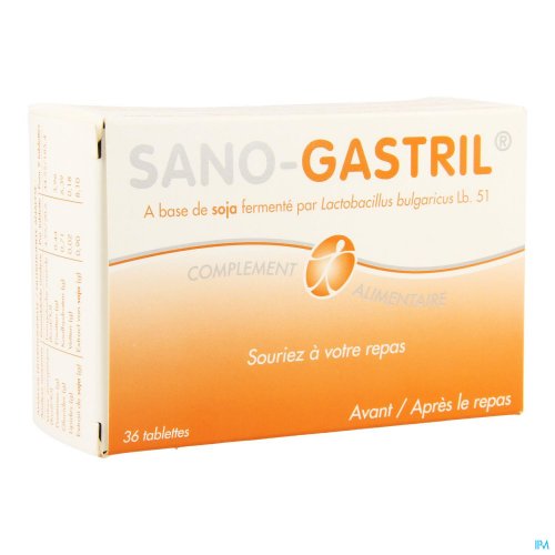 YALACTA SANO GASTRIL TABL 36