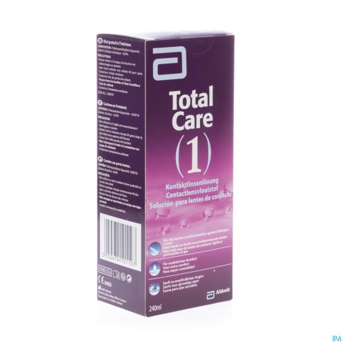 TOTAL CARE 1 ALL-IN-ONE LENTILLES DURES 240ML+ETUI TOTAL CARE 1 ALL-IN-ONE LENTILLES DURES 240ML+ETUI