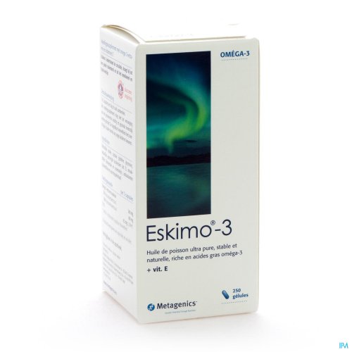 ESKIMO-3 CAPS 250X500MG 3173 METAGENICS