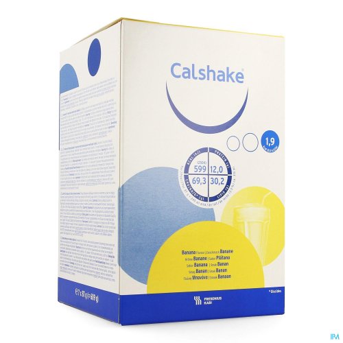 CALSHAKE BANANE SACHET 7X87G 7951141