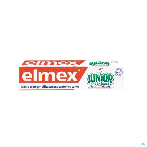 ELMEX JUNIOR DENTIFRICE 6-12ANS 75ML