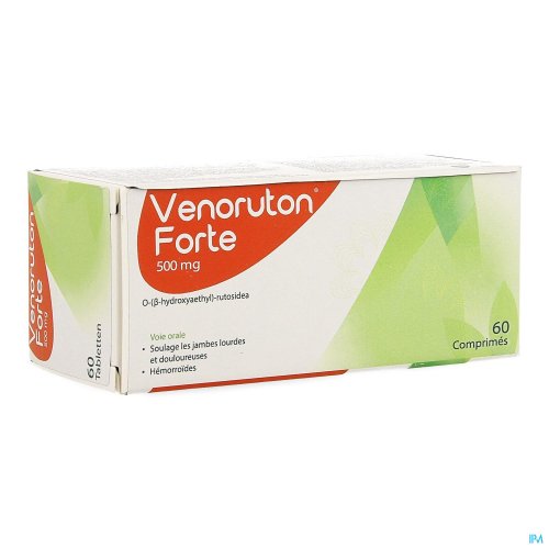 VENORUTON FORTE 60 X 500 MG IMPEXECO PIP