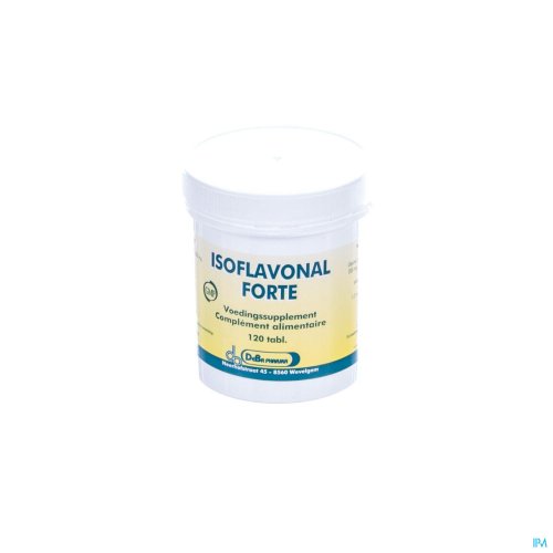 ISOFLAVONAL FORTE 120X 80MG DEBA Isoflavonen is een verzamelnaam voor een groep fyto-oestrogenen (plantaardige oestrogenen). 
Iedere tablet van 200 mg is gestandaardiseerd op 40 % isoflavonen (Soy-Life TM) – NON-GMO.