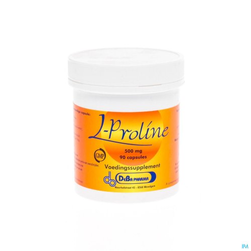 L-PROLINE CAPS 90X500MG DEBA L-PROLINE CAPS 90X500MG DEBA