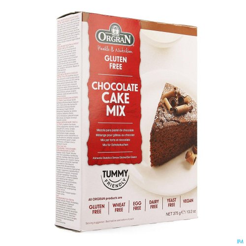 ORGRAN MIX CAKE CHOCOLAT 375G 4501