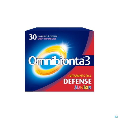 OMNIBIONTA-3 JUNIOR FRAMBOISE COMP A CROQUER 30