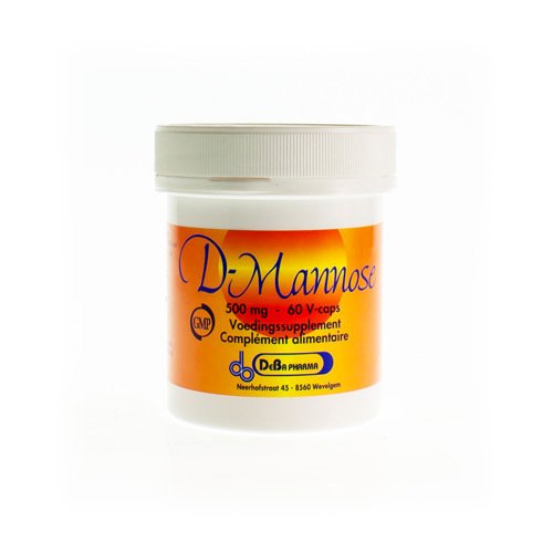 D-mannose is een monosacharide. Door D-Mannose kunnen schadelijke indringers (E.coli) zich moeilijker aan de binnenkant van de blaas vastklampen waardoor ze makkelijker kunnen worden uitgeplast. D-Mannose verhindert het vasthechten van de bacteriën aan de