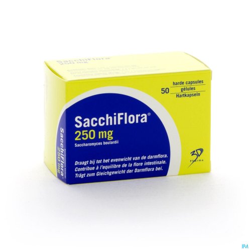 SACCHIFLORA 250MG CAPS 50