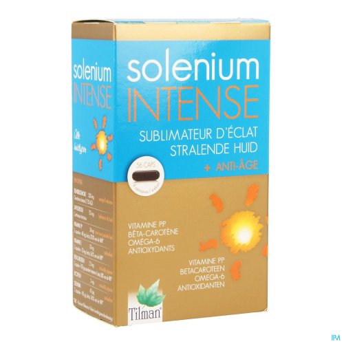 solenium INTENSE nourrit la peau et prévient le vieillissement cutané pour une belle peau dorée, rayonnante d'éclat !
Pour les personnes qui brûlent rapidement au soleil. Cela aide préventivement.
