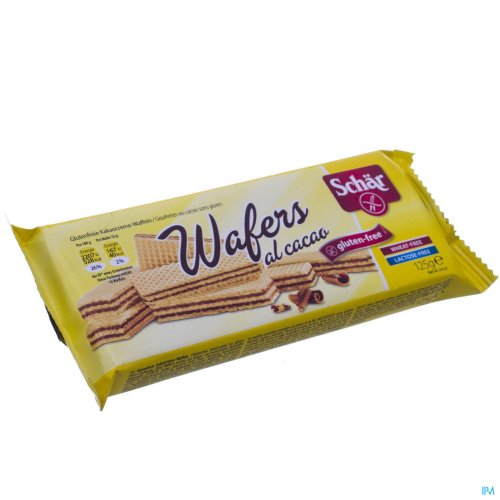 SCHAR WAFELS CHOCOLADE 125G 6510