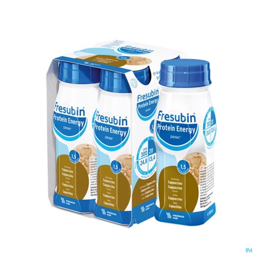 FRESUBIN PROTEIN ENERGY DRINK CAPPUCCINO FL4X200ML FRESUBIN PROTEIN ENERGY DRINK CAPPUCCINO FL4X200ML