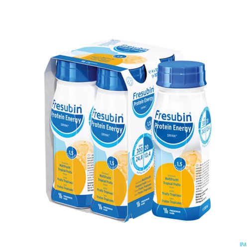 FRESUBIN PROTEIN ENERGY DRINK FR.TROPIC.FL 4X200ML FRESUBIN PROTEIN ENERGY DRINK FR.TROPIC.FL 4X200ML