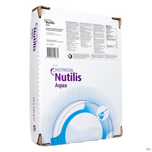 NUTILIS EAU GELIFIEE ORANGE CUPS 12X125G