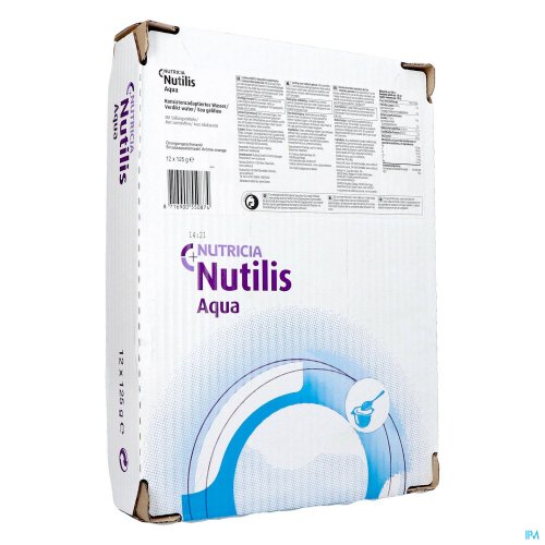 NUTILIS VERDIKT WATER SINAAS CUPS 12X125G