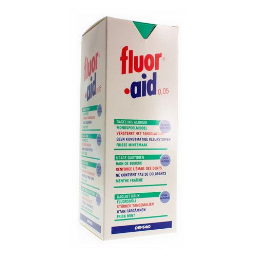 2637098 FLUOR AID 0,05% SOLUTION BUCCALE 500ML 3104