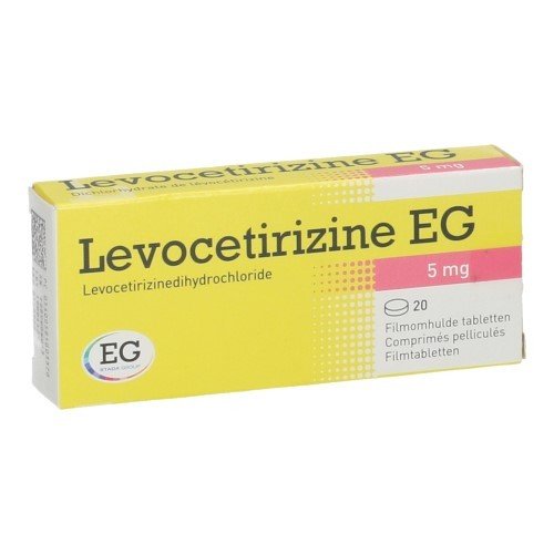 Levocetirizine EG 5mg Comprime Pellicule 20x