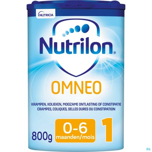 NUTRILON OMNEO 1 Zuigelingenmelk constipatie en krampen 0-6 maanden poeder 800g