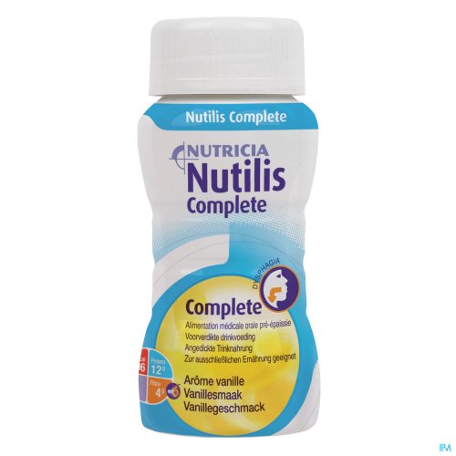 NUTILIS COMPLETE STAGE 1 VANILLE BOUTEILLES 4X125ML
