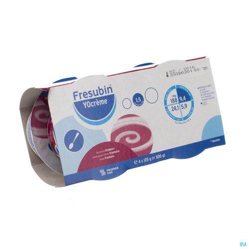 FRESUBIN YOCREME FRAMBOOS 4X125G 7120701 FRESUBIN YOCREME FRAMBOOS 4X125G 7120701