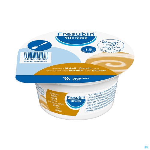 FRESUBIN YOCREME BISCUITE 4X125G 7121701 FRESUBIN YOCREME BISCUITE 4X125G 7121701