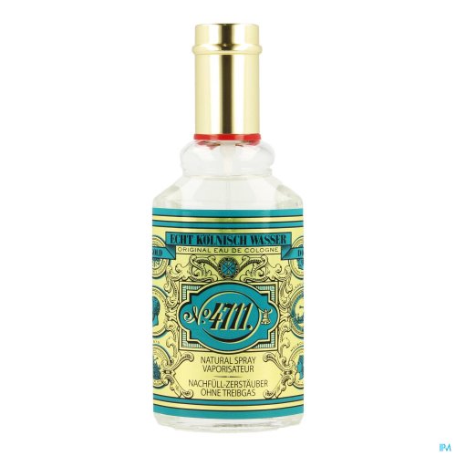 Eau de Cologne. Le parfum classique 4711 Echt Kölnisch Wasser sous forme de spray : tonifie le corps, l'esprit et l'âme.