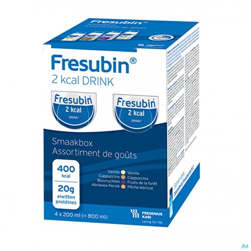 FRESUBIN 2KCAL DRINK ASSORTIMENT EASYBOTTLE4X200ML FRESUBIN 2KCAL DRINK ASSORTIMENT EASYBOTTLE4X200ML