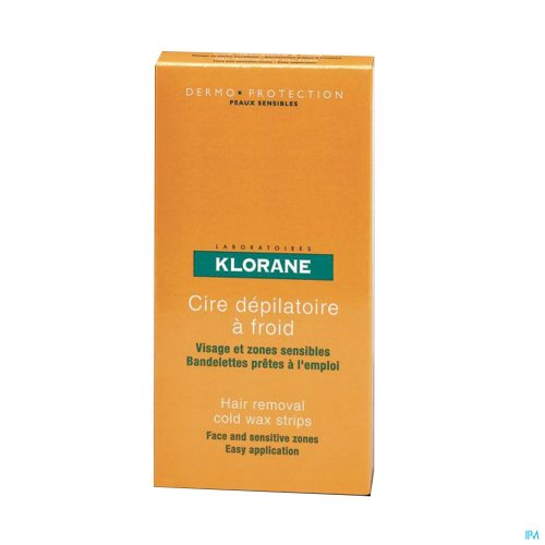 KLORANE DEPILATOIRES CIRE FROIDE VIS.-ZONE SENS. 6 KLORANE DEPILATOIRES CIRE FROIDE VIS.-ZONE SENS. 6