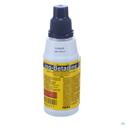 ISO BETADINE IMPEXECO DERM 10% 125ML PIP