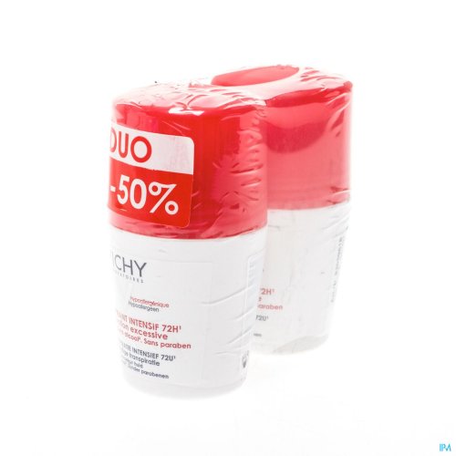 VICHY DEO TRANSP. EXC STRESS RESIST BIL DUO 2X50ML