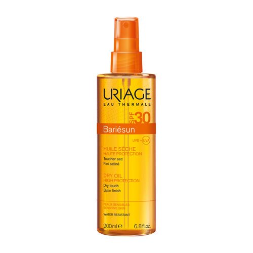 URIAGE BARIESUN DROGE OLIE IP30 Z/ALC GEV.H 200ML UVB en vrije radicalen dankzij een uiterst efficiënt filtersysteem. Bovendien voorkomt ze dat de huid uitdroogt.